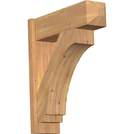 Ekena Millwork Imperial Smooth Craftsman Outlooker, Western Red Cedar, 7 1/2"W x 24"D x 28"H OUT08X24X28IMP04SWR